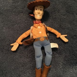 Toy Story’s Woody 10” Doll 1995 Disney/pixar Premium From Burger King Of Same Yr