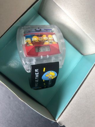 Burger King The Simpsons Family Drive Talking Watch 2002 Collectible 2