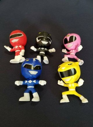 Complete Set 2018 Burger King Power Rangers 25th Anniversary Kids Meals Toys