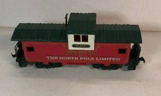Ho Holiday Christmas Happy Year The North Pole Limited Train Caboose