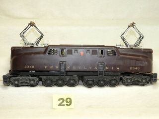 Lionel O Scale Tuscan 2340 Pennsylvania Gg - 1 Electric Locomotive To Repair