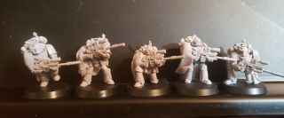 Warhammer 40k,  30k Horus Heresy,  Space Marine Recon Squad,  Scout Sqaud