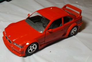 Burago Bmw M3 1:24 Scale Diecast Car,  Red
