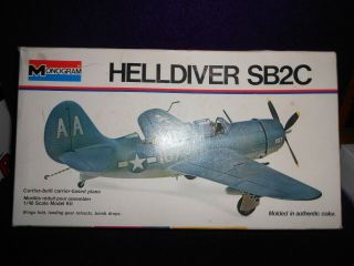 Monogram 6831 Helldiver Sb2c 1:48 Model Airplane Kit
