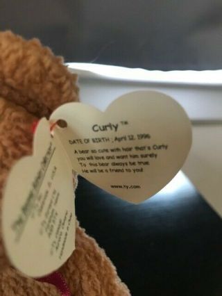 Ty Beanie Baby CURLY - 2
