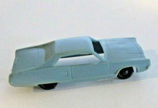 Jvz Post Cereal Premium Plastic Car 1969 Mercury Marauder Blue