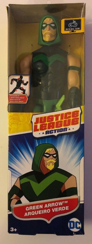Dc Comics Justice League Action Green Arrow Figure,  12 "