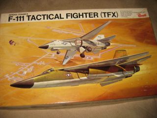 F - 111 Tactical Fighter Tfx Revell Model 1/72 Scale