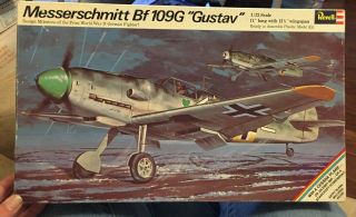 Revell Messerschmitt Bf 109g " Gustav " Scale 1:32 Model H - 279:200