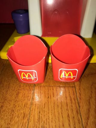 Vintage 1993 Mattel McDonald ' s French Fry Snack Maker Complete Happy Meal Magic 2
