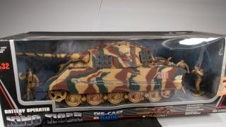 1/32 German King Tiger Tank (Metal) (Motorized) 3