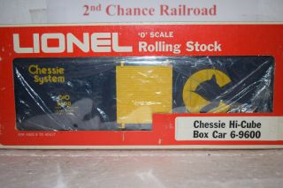 O Scale Trains Lionel Chessie High Cube Box Car 9600