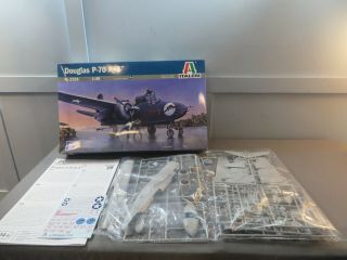 Italeri 1:48 Douglas P - 70 A/s Model Kit 2724 Open Box
