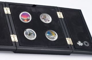 2015 - 2017 Canada $20 Weather Phenomenon Fine Silver 4 Coin Full Set With