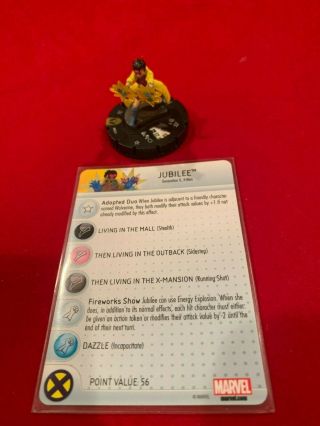 Jubilee 047a Wolverine And The X - Men Marvel Heroclix