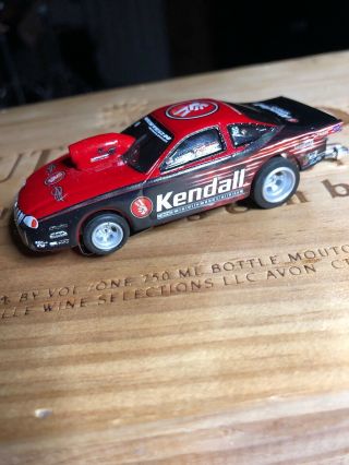 Autoworld 4 Gear H.  O.  Slot Car Pro Stock Rare Discontinued 2011 Vgaines Kendall