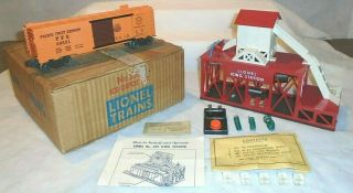 Lionel No.  352 Operating Ice Depot Set,  Ob With Paperwork And Peripherals - Ln