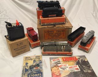 Lionel Postwar Train Set Outfit 1463 W/set Box - Set Complete