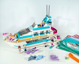 Lego 41015 Dolphin Cruiser Friends Set 100 Complete - Please See Details
