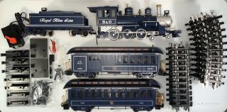 Bachmann Big Haulers Royal Blue Train Set 90016 G Scale,  Locomotive,  Tender