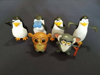 Complete Set 2016 Burger King Dreamworks Penguins Of Madagascar Kids Meal Toys