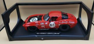 Jada Bigtime Muscle 1963 Chevy Corvette Sting Ray 1:18 Scale Diecast Race Car