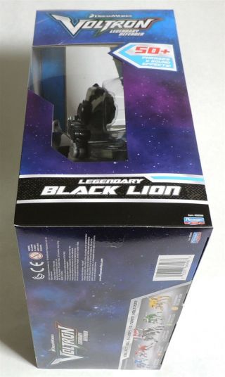 D956 DreamWorks Legendary VOLTRON BLACK LION Figure by Playmates Toys NIB (2017) 3