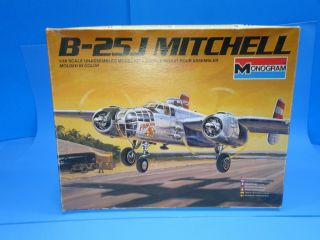 Monogram B - 25j Mitchell Model Kit 1/48