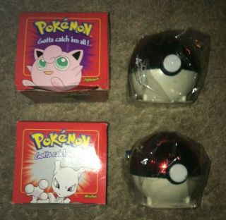 Limited Edition Pokemon 23k Gold - Plated Trading Cards - Mewtwo & Jigglypuff