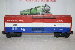 O Scale Trains Lionel United States Mail Box Car 9708