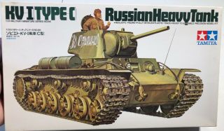 Tamiya Kv - I Type C Russian Heavy Tank 1/35 Open ‘sullys Hobbies’