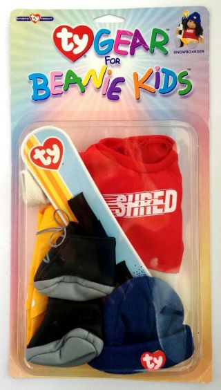 Ty Gears For Beanie Kids Snowboarder Set By Ty -