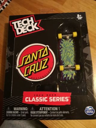 Tech Deck Classic Series Santa Cruz Skateboards Jason Jesse Sungod