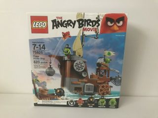 Lego The Angry Birds Movie Piggy Pirate Ship Set 75825 Retired