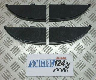 Scalextric Tri - Ang 124 Track Flat Border Ends 24b/55 (nr Perfect) 2 Pairs