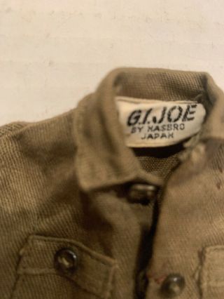 Vintage 1964 Hasbro Japan GI Joe Action Soldier Fatigue Uniform & Boots 3