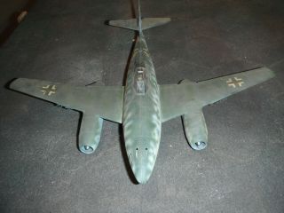 Vintage Built Hasegawa 1/32 Messerschmitt Me - 262 Minicraft German 1:32