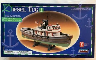 Lindberg Diesel Tug Model Kit 77221