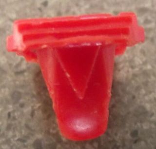 t317) 1967 KELLOGG ' S R&L CEREAL TOY RED FLICKER 3D RING SCUBA DIVER & OCTOPUS 3