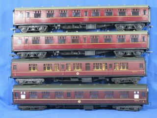 Lima [2],  Other 2] Oo Gauge Maroon Coaches Includes 2 Modified Couplings Vgc