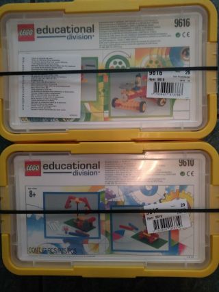Lego 9616 /9610 Dacta Educational - 1993/1995 Technic - Wheels And Axles