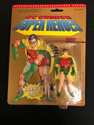 Vintage,  Robin,  1989,  Action Figure,  Dc Comics,  Unpunched,  Heroes,  Nr
