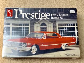 Vintage Amt Ertl Prestige Series 1/25 Scale 1963 Chevrolet Impala Factory