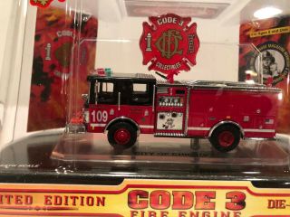 Code 3 City Of Chicago Fire Department Luverne Pumper 109 Code3