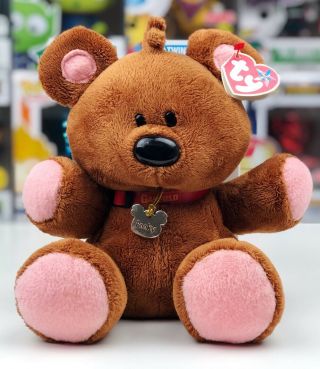 Ty Beanie Buddy Pooky Plush Stuffed Toy Garfield Teddy Bear Collectible 2004