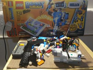 Lego® Boost - 5 In 1 Creative Toolbox 17101 Very Incomplete Only.