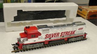 Ho,  Train Engine,  Silver Streak,  4301 Alco,  Tyco,  Still In The Box