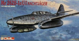 Dragon Dml 1:48 Master Series Me - 262 B - 1a/u1 Nachtjager Plastic Model Kit 5519u