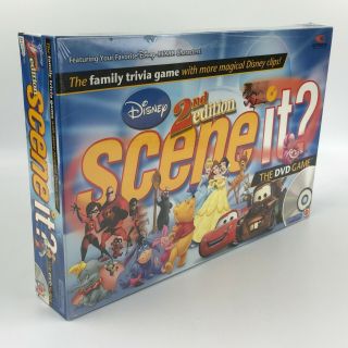 2nd Edition Disney Scene It DVD Game - Dented Corner on Box 2