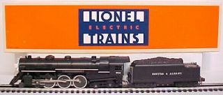Lionel 6 - 8606 Boston & Albany 4 - 6 - 4 Hudson Steam Locomotive & Tender 784 Ln/box